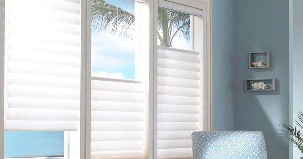 Top Down Bottom Up Vignette Roman Shades