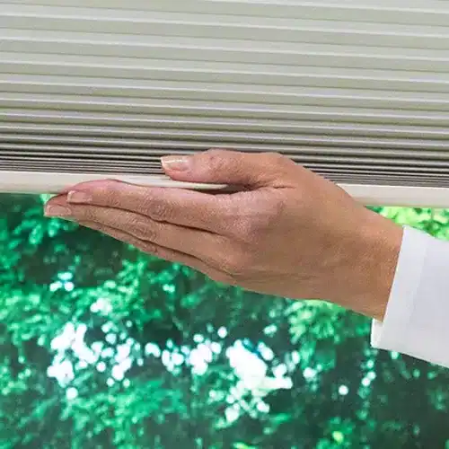 Silent motorized window blinds operated seamlessly for modern home comfort and style. Perfect for controlling light and privacy with ease using remote control or smart home integration.