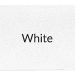 White Metal Finish